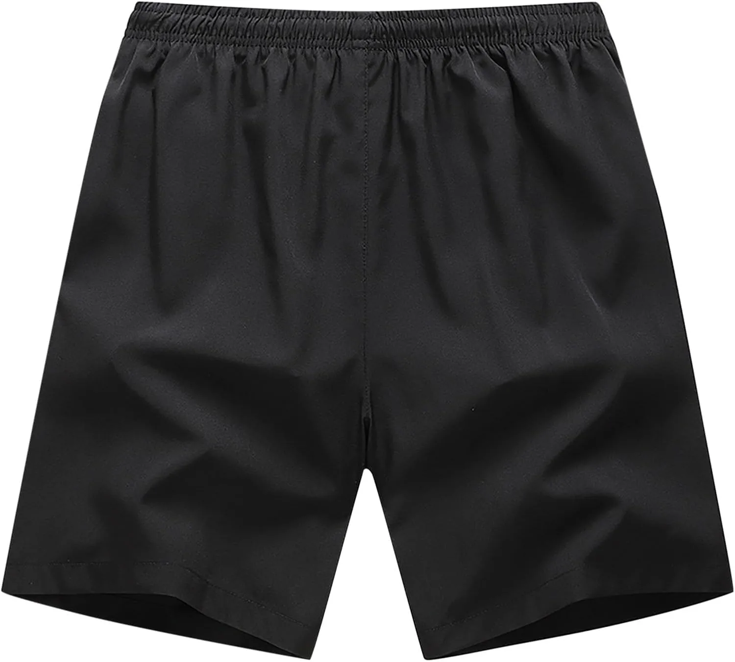 Mens 2 Pack Quick Dry Shorts 5 Inch Sports and Outdoors Short Casual Pants Moisture Wicking Shorts with Zipper Pockets