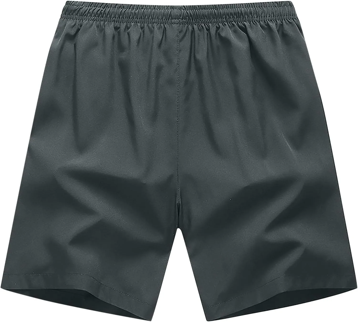 Mens 2 Pack Quick Dry Shorts 5 Inch Sports and Outdoors Short Casual Pants Moisture Wicking Shorts with Zipper Pockets