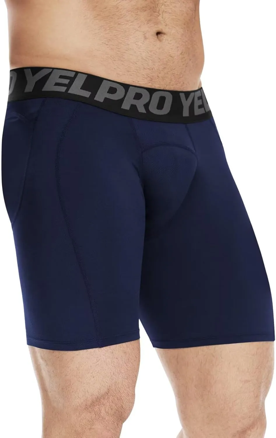 Mens Compression Shorts Quick Dry Basketball Spandex Shorts Light Athletic Underwear Shorts for Running Soccer