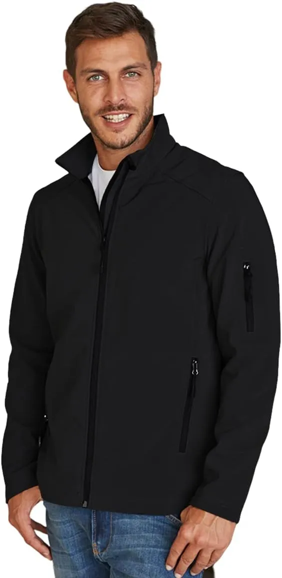 Mens Contemporary Softshell 3 Layer Performance Jacket