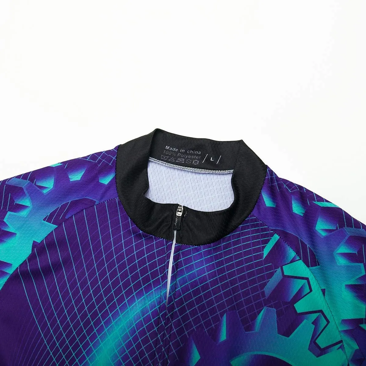 Men's Cycling Jersey Long Sleeve Breathable Biking Shirts Gear Style