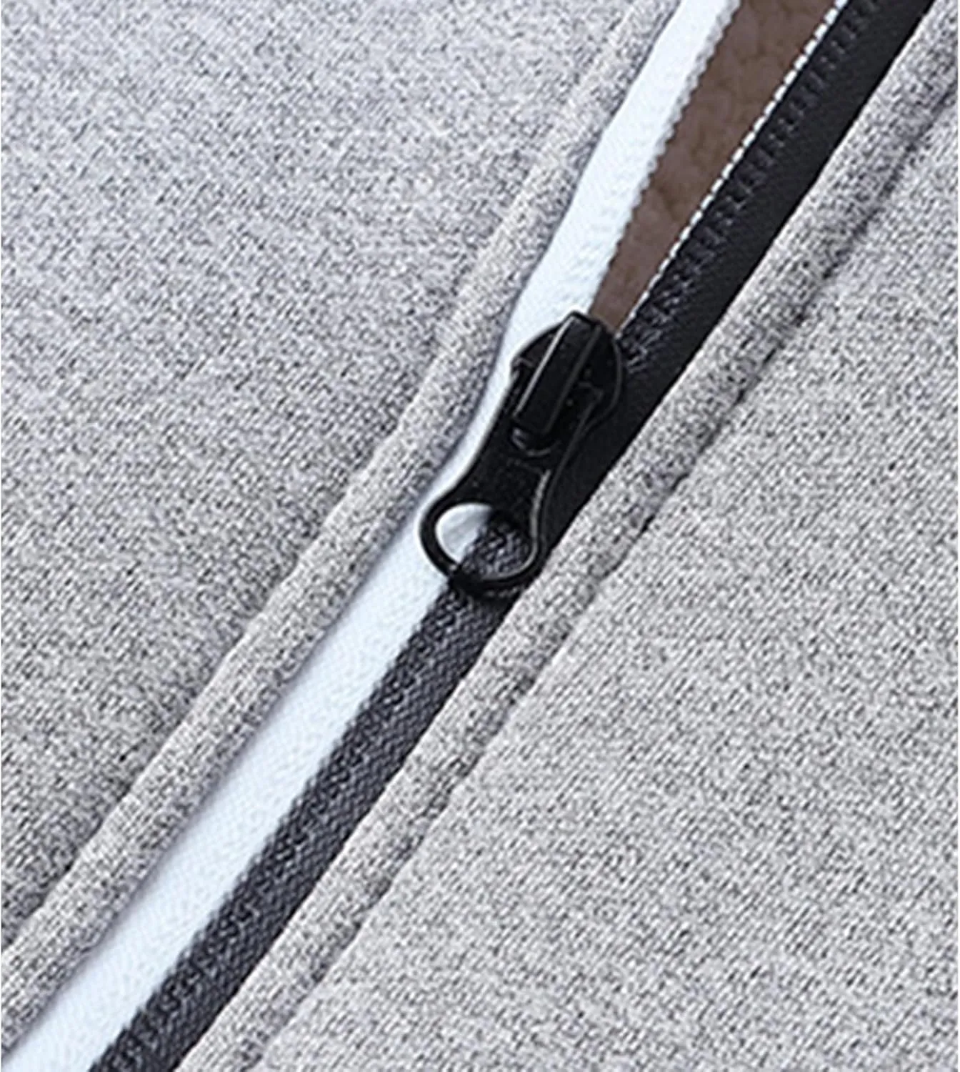 Men's Fleece Lined Hoodie Jacket Sherpa Lining Warm Winter Hooded Coat Zip Up Casual Jacket Cozy Outdoor Wear Coats