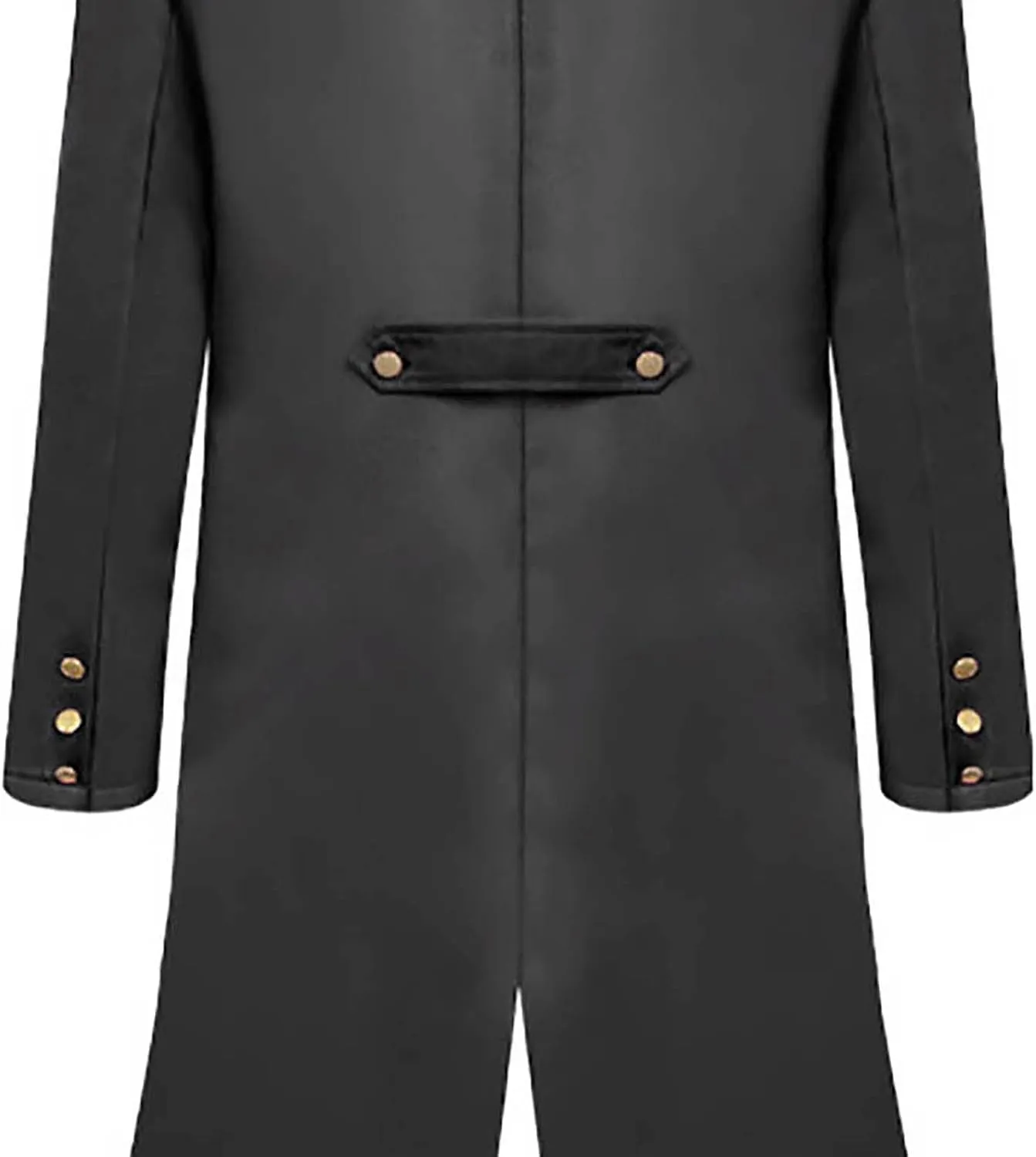 Mens Medieval Steampunk Tailcoat Victorian Prince Jacket Frock Coat Halloween Gothic Jacket Vintage Trench Coat