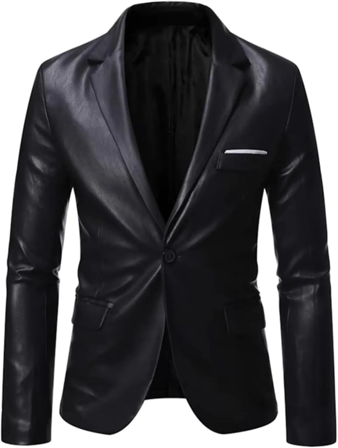 Men's Slim Fit Blazer Suit Jacket Coat Outerwear