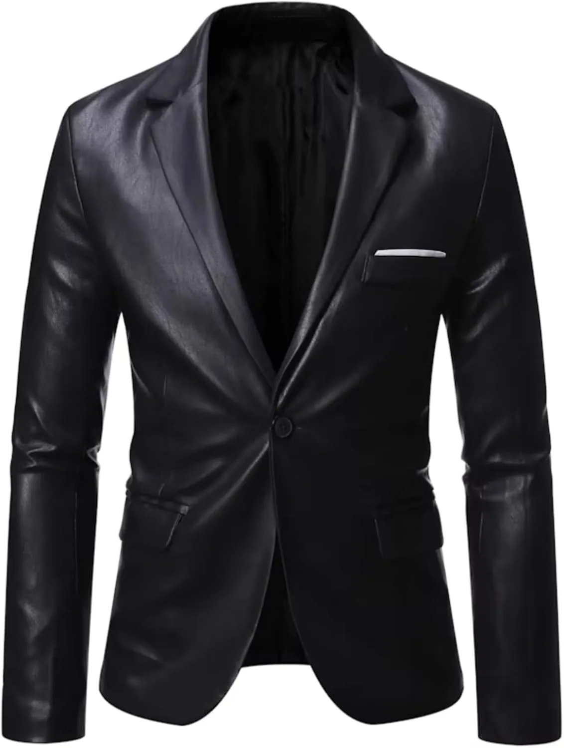 Men's Slim Fit Blazer Suit Jacket Coat Outerwear