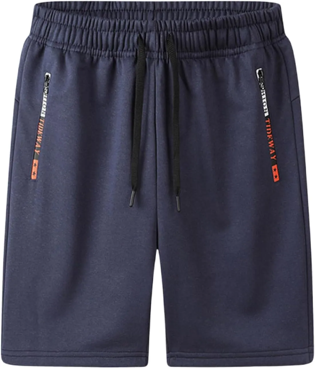 Mens Workout Shorts 5 Inch with Zipper Pockets Athletic Running Quick Dry Short Pants Lightweight Sports Gym Hiking Gear