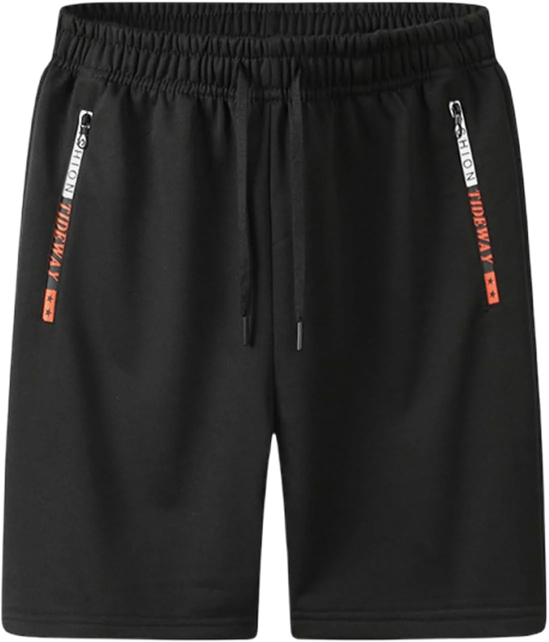 Mens Workout Shorts 5 Inch with Zipper Pockets Athletic Running Quick Dry Short Pants Lightweight Sports Gym Hiking Gear