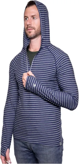 MERIWOOL Men’s Base Layer Hoodie Lightweight Merino Wool Long Sleeve Thermal