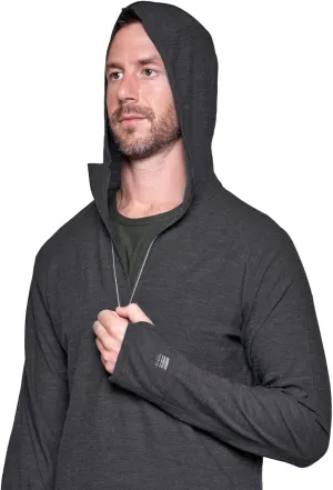 MERIWOOL Men’s Base Layer Hoodie Lightweight Merino Wool Long Sleeve Thermal