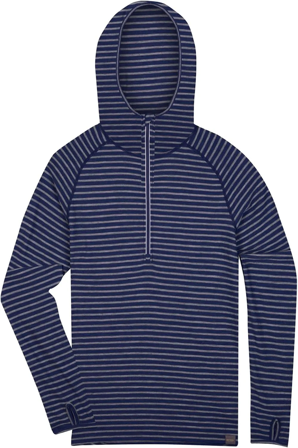 MERIWOOL Men’s Base Layer Hoodie Lightweight Merino Wool Long Sleeve Thermal