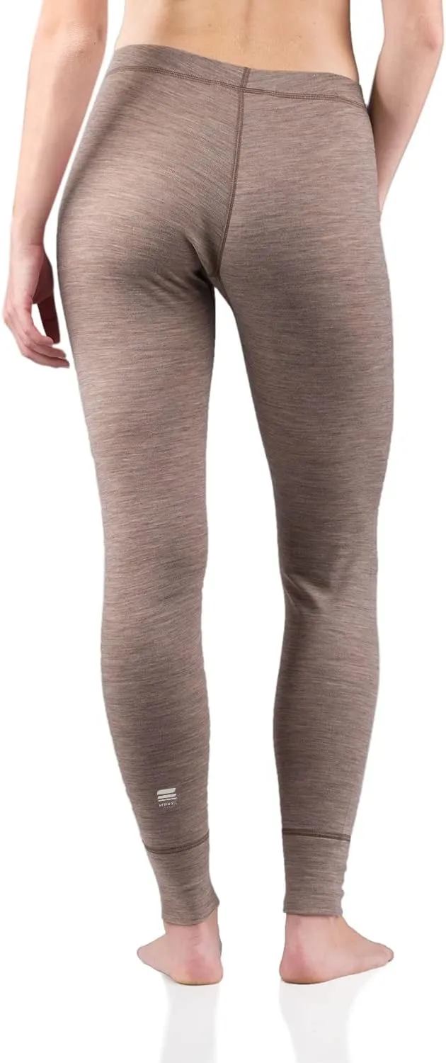 MERIWOOL Womens 100% Merino Wool Base Layer Thermal Pants