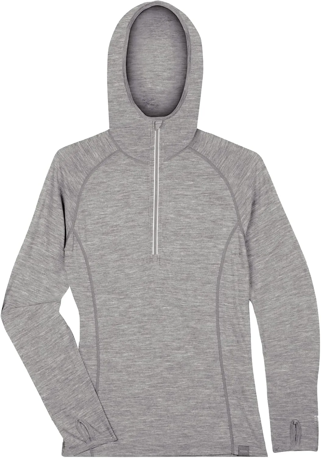 MERIWOOL Women’s Base Layer Hoodie Lightweight Merino Wool Long Sleeve Thermal