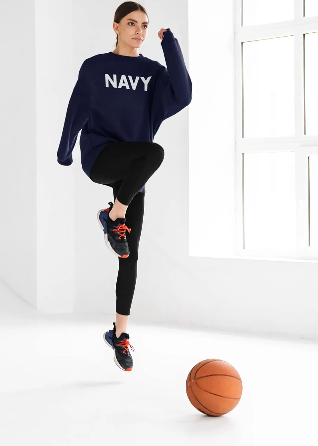 Military Gear Navy Training PT Crewneck Sweatshirt