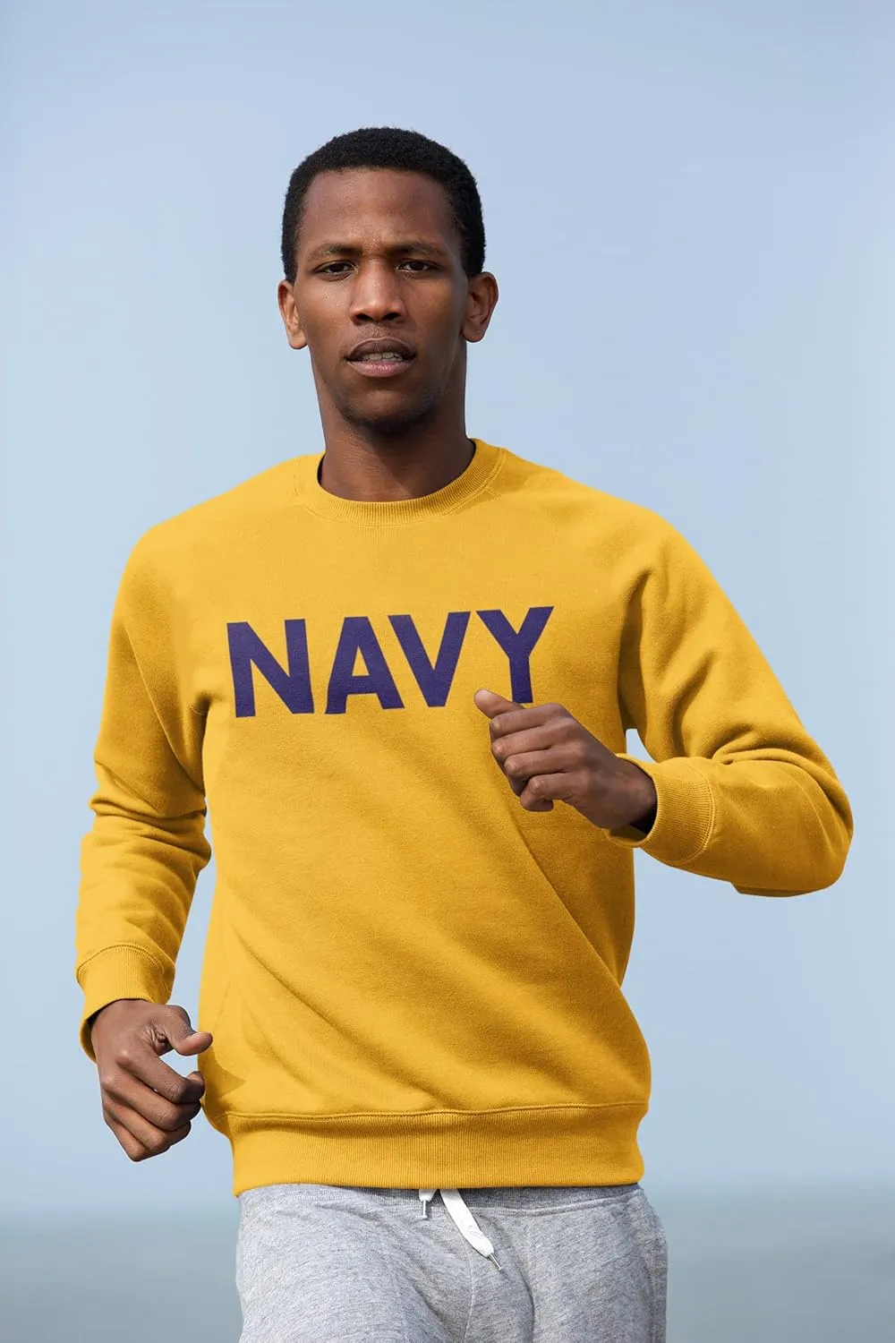 Military Gear Navy Training PT Crewneck Sweatshirt