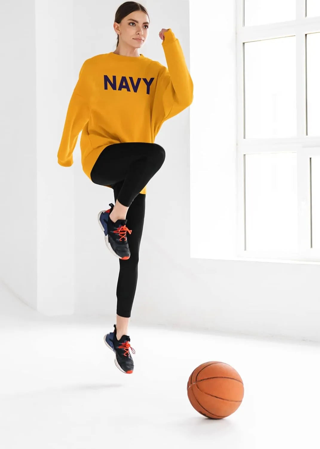 Military Gear Navy Training PT Crewneck Sweatshirt