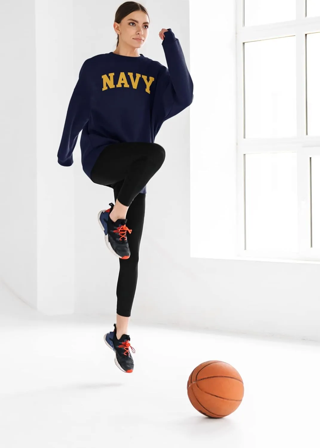 Military Gear Navy Training PT Crewneck Sweatshirt