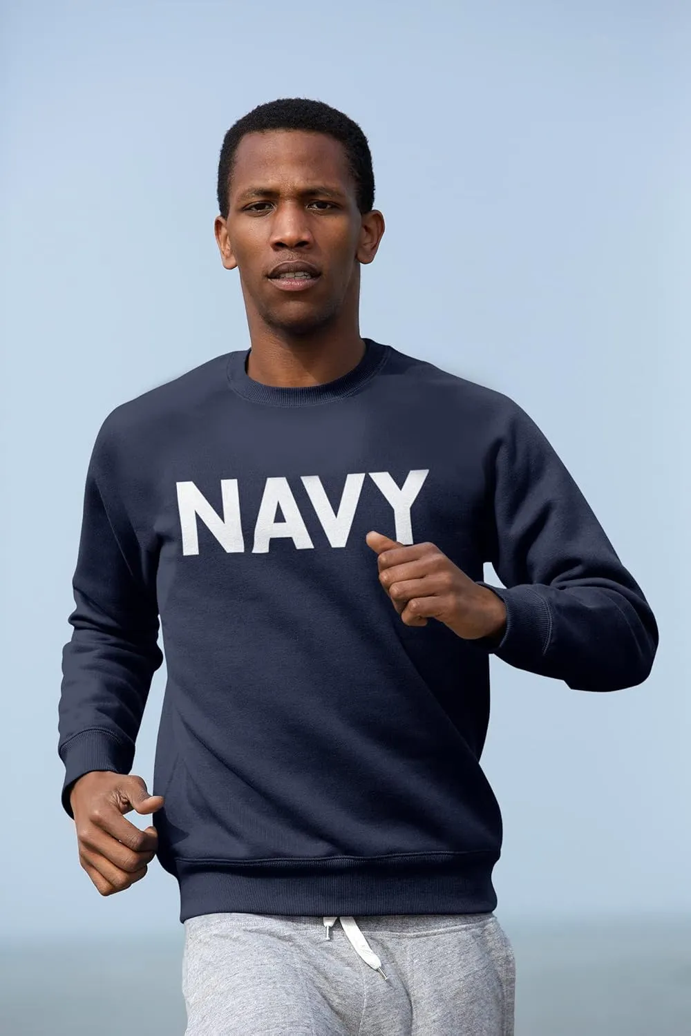 Military Gear Navy Training PT Crewneck Sweatshirt