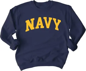 Military Gear Navy Training PT Crewneck Sweatshirt