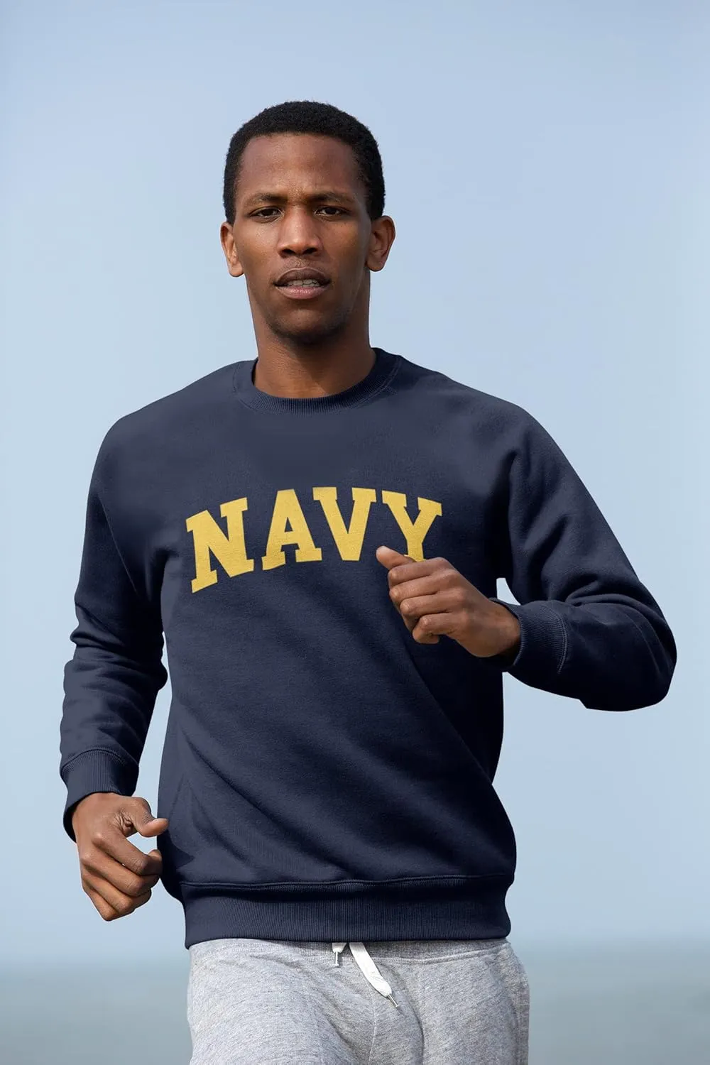 Military Gear Navy Training PT Crewneck Sweatshirt