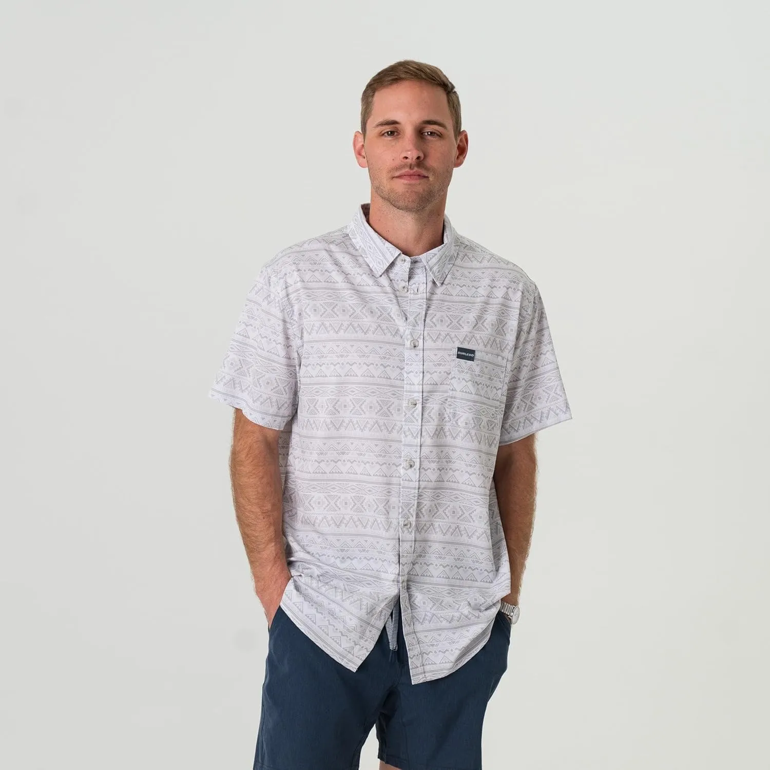 Performance Button Up - Retro Duck Camo