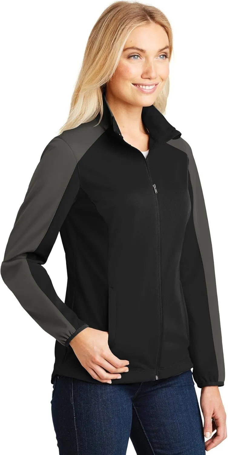 Port Authority Ladies Active Colorblock Soft Shell Jacket