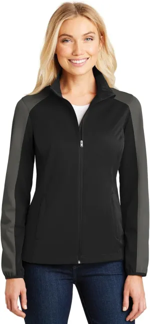 Port Authority Ladies Active Colorblock Soft Shell Jacket