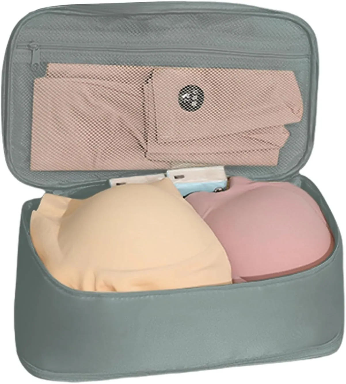 Portable Underwear Bra Storage Bag Waterproof Travel Organizers Multi-Layer Toiletry Packing Cube