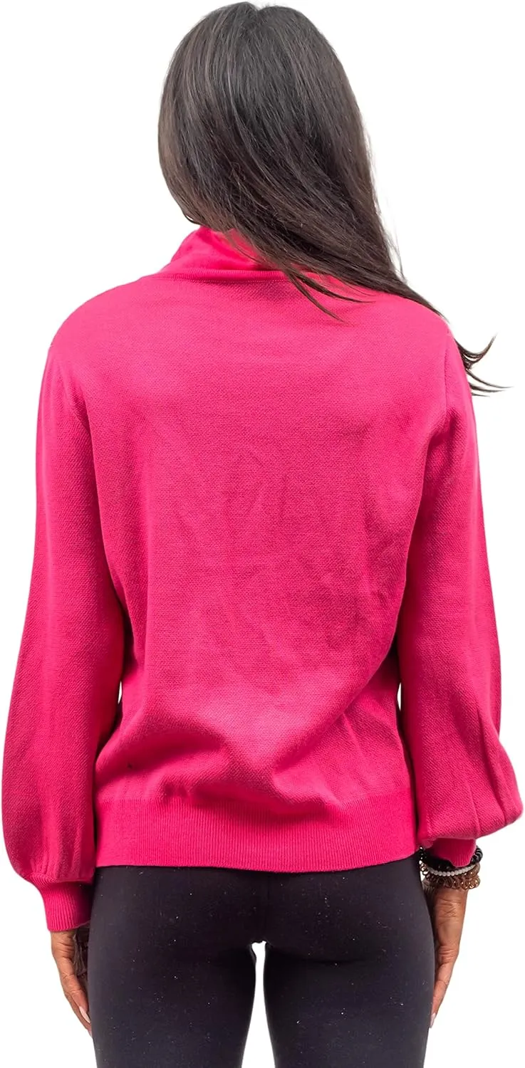 Rainbow Star Pink Pines Cartoon Cosplay Sweater, Full Knitted Halloween Costume