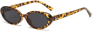 Ridering Retro Oval Sunglasses for Women and Men,Vintage Cat Eye Sunglasses UV Protection for Outdoor Wear