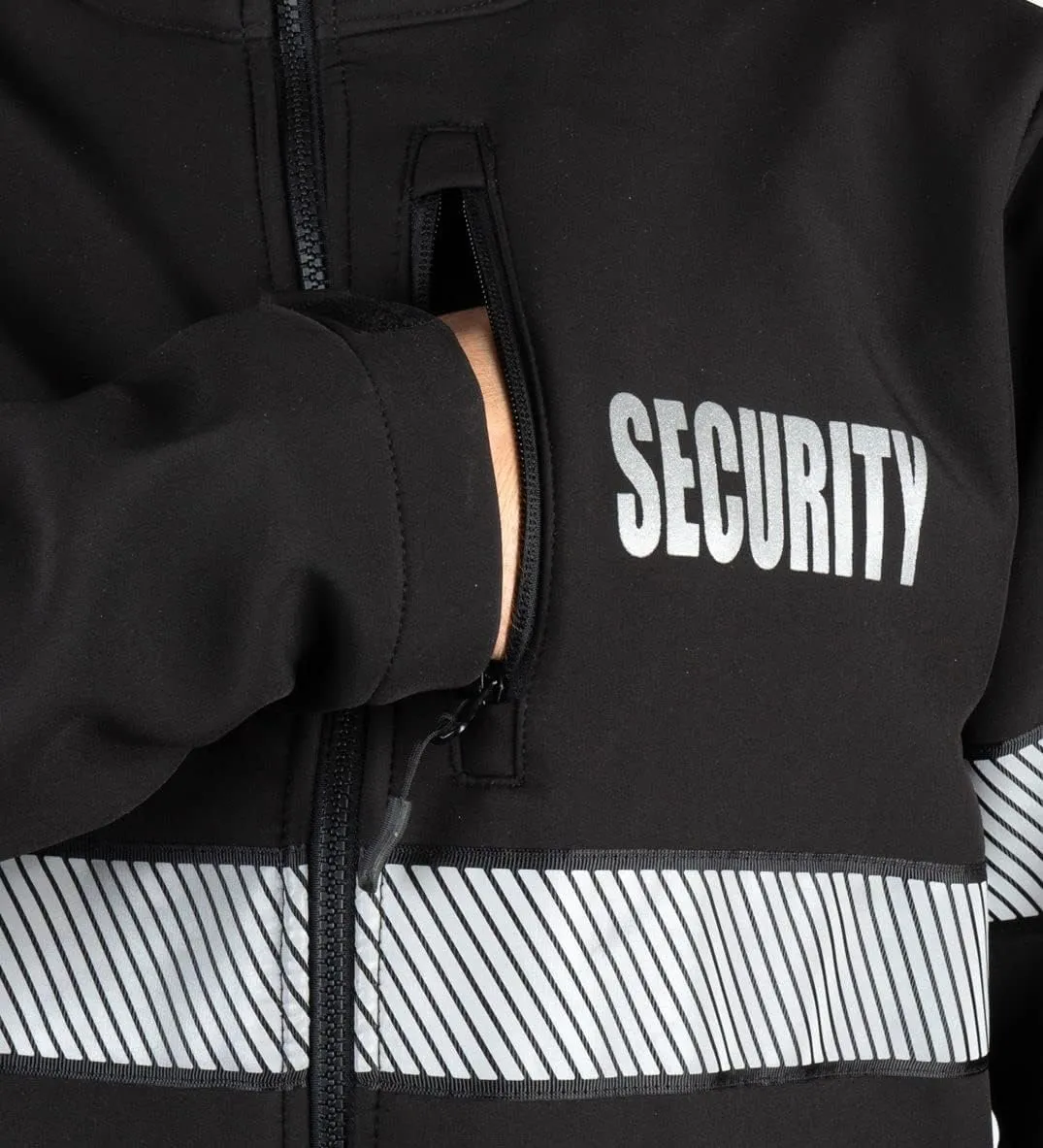 RYNO GEAR Men's Tactical Security Soft Shell Jacket