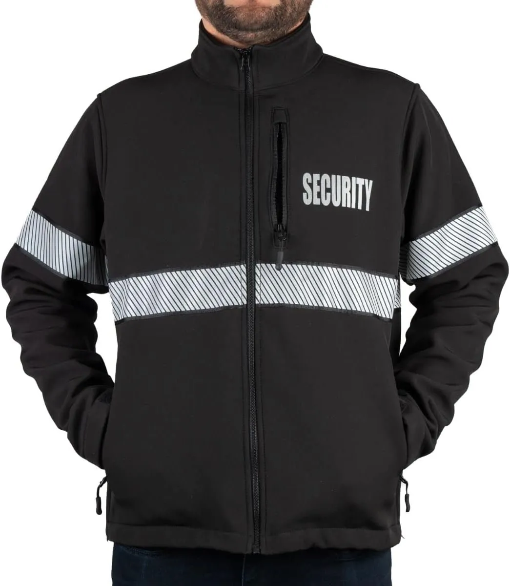 RYNO GEAR Men's Tactical Security Soft Shell Jacket