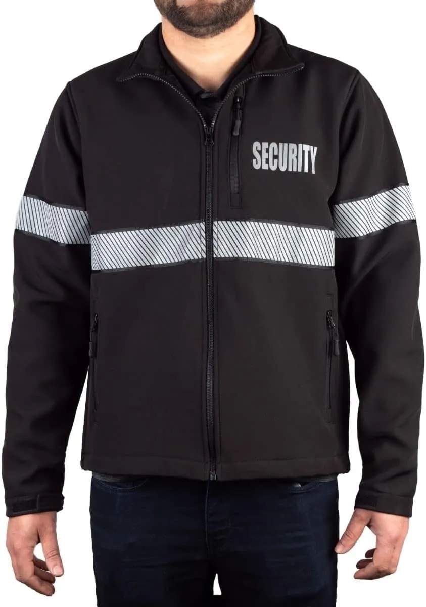 RYNO GEAR Men's Tactical Security Soft Shell Jacket