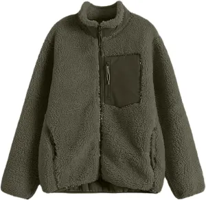 SHAOBGE Cute Coats Women's Autumn And Winter Fashion Windproof Fleece Jacket Warm Fleece Coat Womens Long Winter Coats