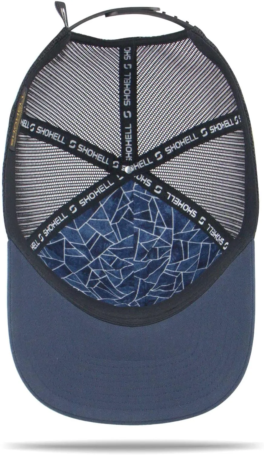 SHOHELL Trucker Hat - Adjustable Snapback Hat, Baseball Cap for Men & Women, Mesh Back Hat for Golf, Fishing and Outdoor Wear