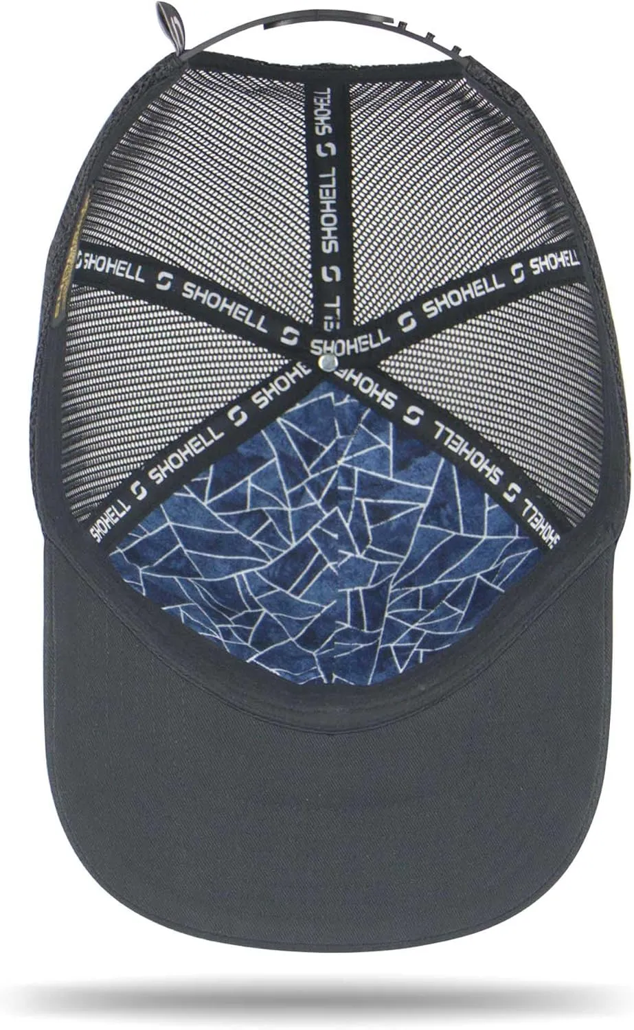 SHOHELL Trucker Hat - Adjustable Snapback Hat, Baseball Cap for Men & Women, Mesh Back Hat for Golf, Fishing and Outdoor Wear