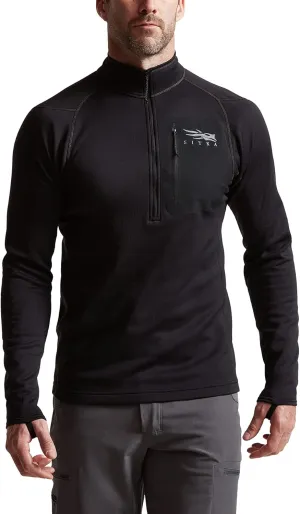 SITKA Gear Men's Core Midweight Zip-t Long Sleeve Hunting Shirt