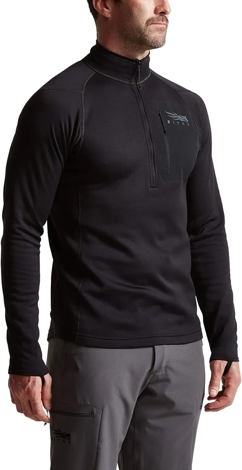 SITKA Gear Men's Core Midweight Zip-t Long Sleeve Hunting Shirt