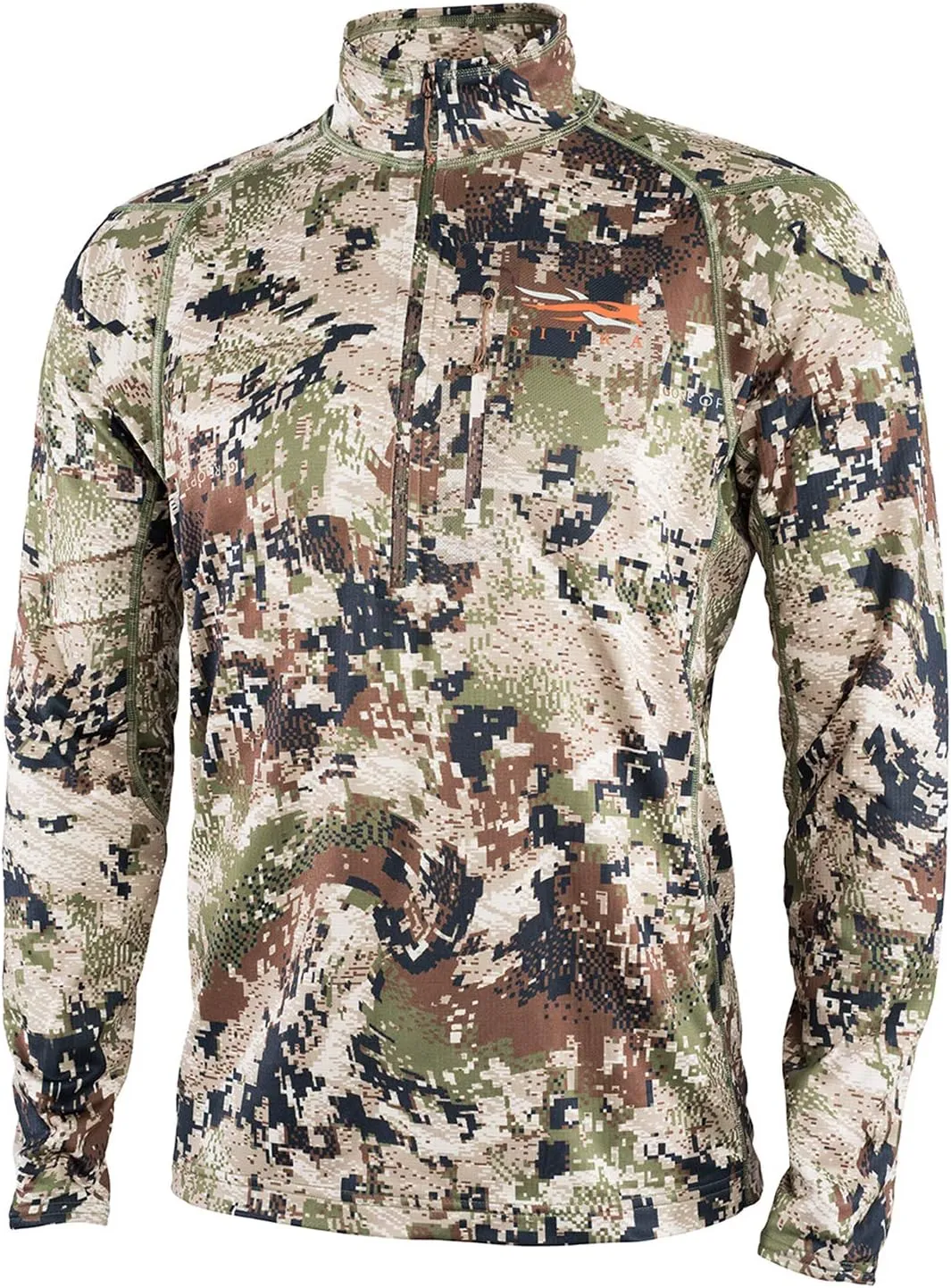 SITKA Gear Men's Core Midweight Zip-t Long Sleeve Hunting Shirt