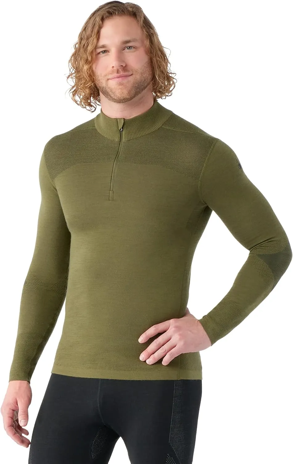 Smartwool Men's IntrakniT Thermal Merino Base Layer 1/4 Zip