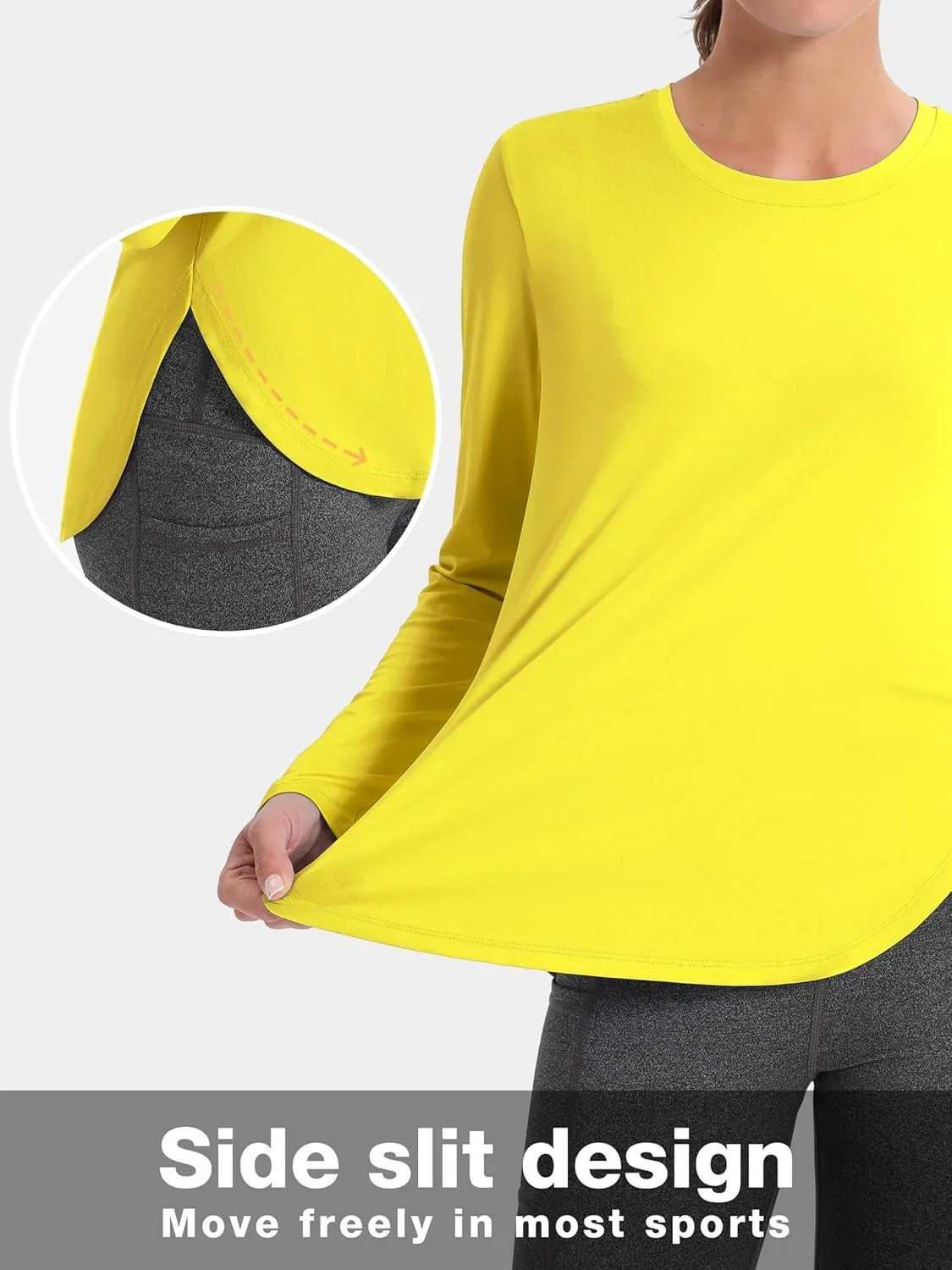 TACVASEN Women's Sun Shirts Long Sleeves Quick Dry Lightweight UPF 50  Workout Tops for Summer Outdoor Wear
