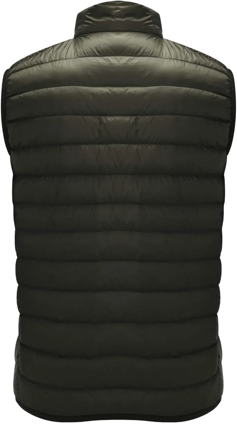 Thatrich Mens Puffer Vest Lightweight Insulated Puffy Vests Sleeveless Down Jackets Padded Warm Gilet Casual Loose Outerwears