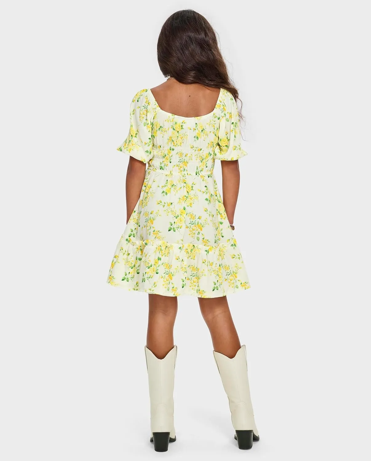 The Children's Place Girls' Short Sleeve Smocked Summer Dresses
