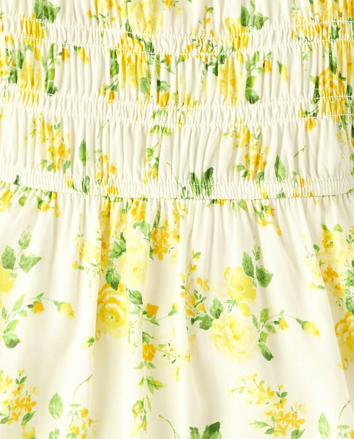 The Children's Place Girls' Short Sleeve Smocked Summer Dresses
