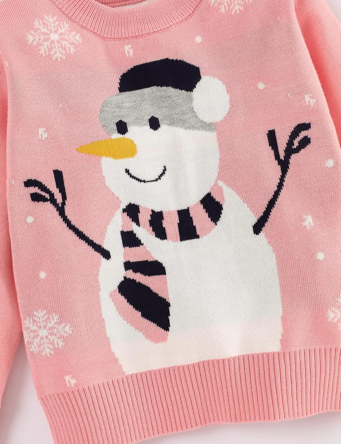 Toddler Boy Girl Sweatshirt Christmas Kids Knit Sweatshirt Pullover Sweater elk Tops Warm Deer Tees 1-6T Red