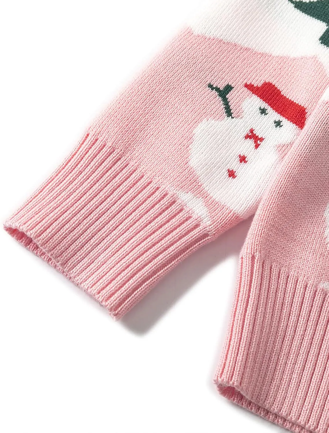 Toddler Boy Girl Sweatshirt Christmas Kids Knit Sweatshirt Pullover Sweater elk Tops Warm Deer Tees 1-6T Red