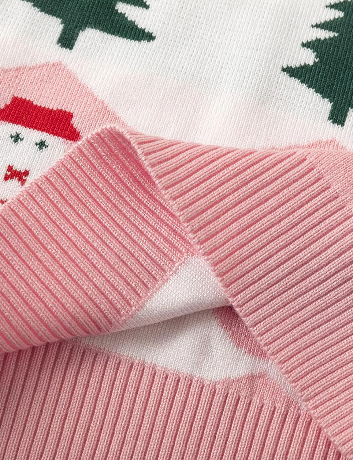Toddler Boy Girl Sweatshirt Christmas Kids Knit Sweatshirt Pullover Sweater elk Tops Warm Deer Tees 1-6T Red
