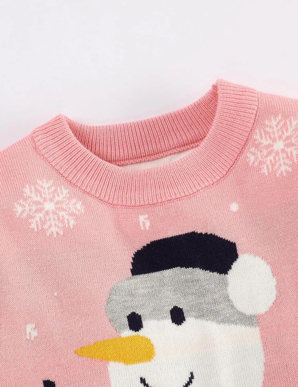 Toddler Boy Girl Sweatshirt Christmas Kids Knit Sweatshirt Pullover Sweater elk Tops Warm Deer Tees 1-6T Red