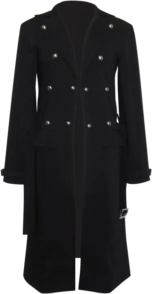 Tomura Shigaraki Black Trench Coat Anime Cosplay Costume