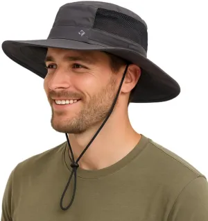 TOP-EX SunShield Sun Hat with UPF 50 , Floppy Wide Brim, Breathable Adjustable Fit (6 7/8-8 3/8)