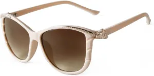 Trendy Oversized Cat Eye Sunglasses Women Vintage Metal Frame Retro Cateye Lens Sun Glasses Shades UV400